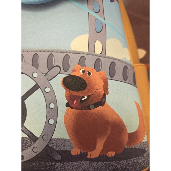 Danielle Nicole Pixar Up Carl Fredricksen Flying Mini Backpack NWT - Picture 4 of 6